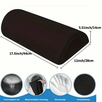 Fußstütze mit abnehmbarem Bezug