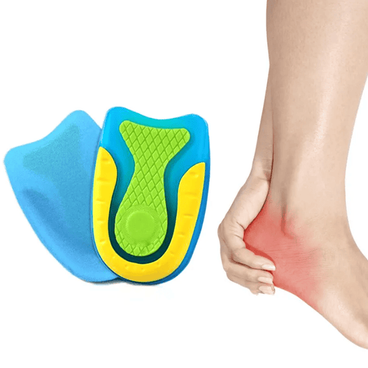 Fersenpolster für Fersensporn mit stoßdämpfendem Gel (2 Stk)