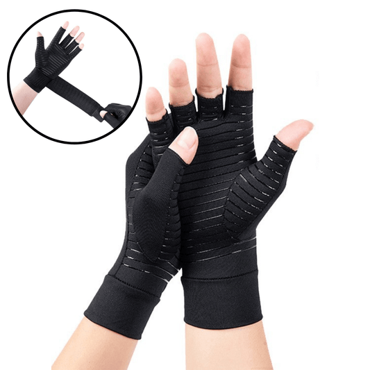 Effektive Kompressionshandschuhe mit Spannriemen (2 Stück)