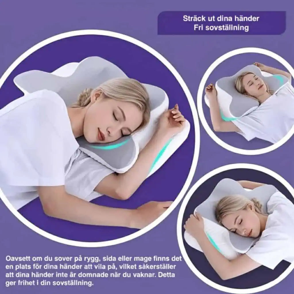 SleepEase ergonomisches Kopfkissen