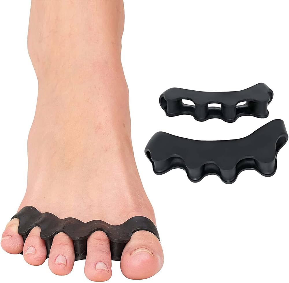 Zehenseparator gegen Hallux Valgus (2er-Pack)