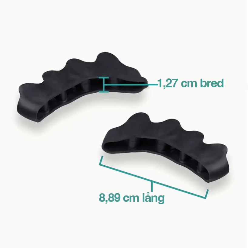 Zehenseparator gegen Hallux Valgus (2er-Pack)