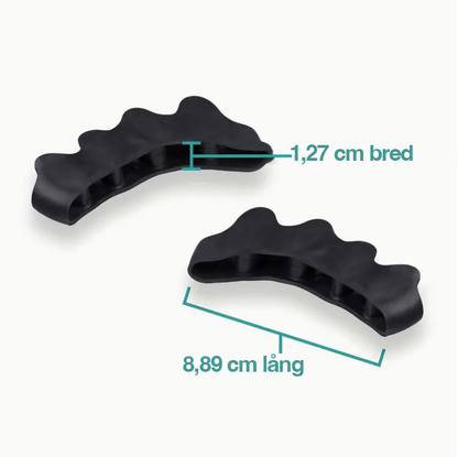 Zehenseparator gegen Hallux Valgus (2er-Pack)