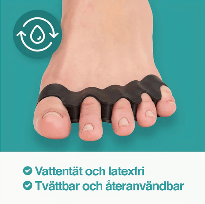 Zehenseparator gegen Hallux Valgus (2er-Pack)